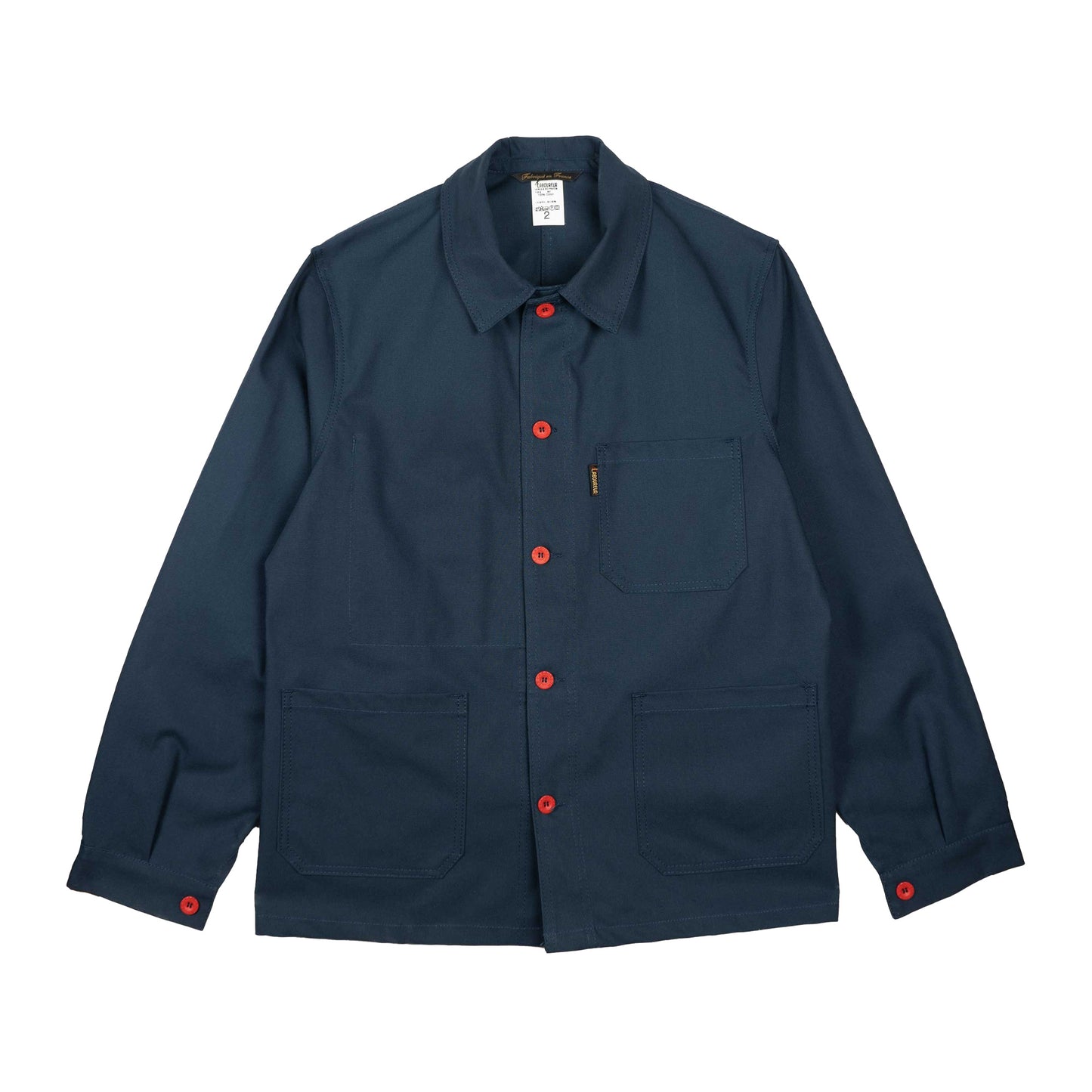 Le Laboureur Organic Cotton Work Jacket | Navy
