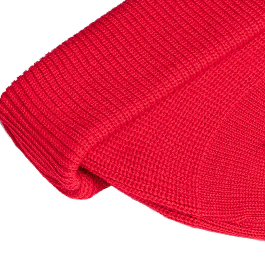 Le Minor Semaphore Red Wool Hat Hat Le Minor