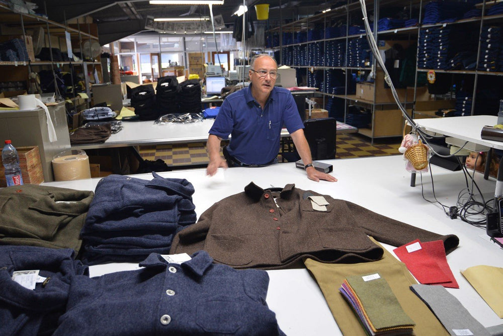 Le Laboureur Moleskin French Work Jacket | Hydrone Blue – Tourneur Goods