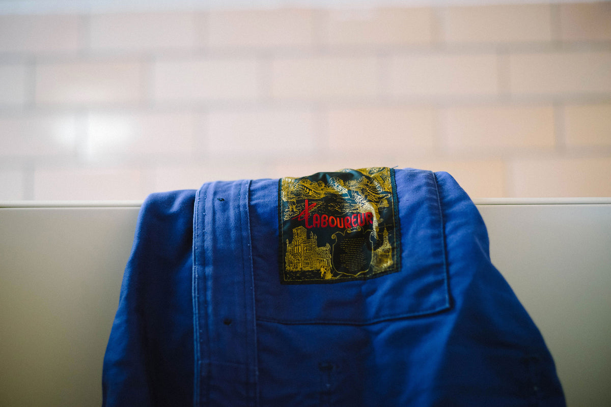 Le Laboureur Moleskine Chore Jacket in Hydrone Blue – Tourneur Goods