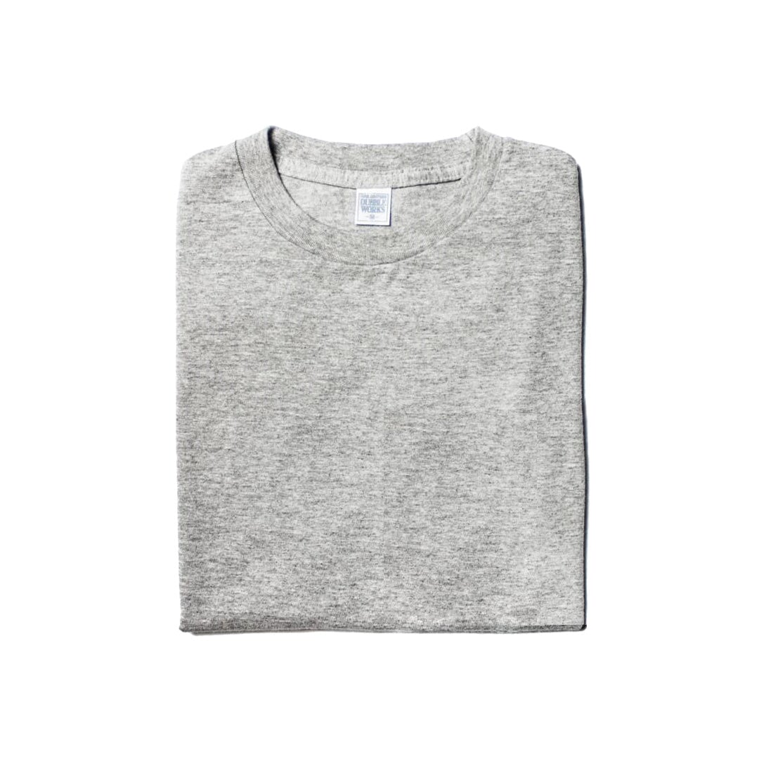 Dubbleworks Crew T-shirt | Heather Grey T-shirt Dubbleworks 